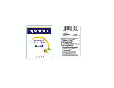 Spa Soap Antibacterial 32oz.jpg Antibacterial Liquid Soap - Spa Soap Antibacterial 32oz